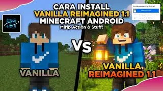 КАК УСТАНОВИТЬ VANILLA REIMAGINED 1.1 НА MINECRAFT ДЛЯ ANDROID 🔥 Аналогично Action & Stuff | Mojo...