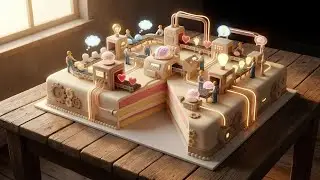 Exploring Secret Miniature Worlds Hidden Inside Cakes 🍰✨
