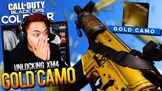 GOLD CAMO Unlocked! GOLD XM4 Gameplay (BO Cold War)