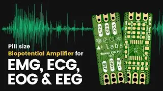 BioAmp EXG Pill v0.7 Demos | EMG, EOG, and ECG | DIY Neuroscience