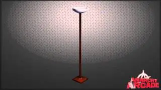 3D Game Prop: Bowl Lamp