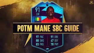 FIFA 20 POTM Sadio Mane SBC Guide - 91 Rated, 875k Spend & 140K Worth of Packs