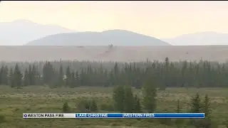 Weston Pass Fire grows to more than 13,000 acres, 34 percent containment