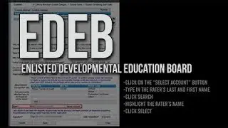 Enlisted Developmental Education Board (EDEB)