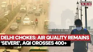 Delhi Pollution Crisis Continues: AQI Remains In 'Severe' Category For Third Day