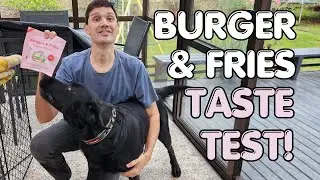 Bocce's Bakery Burgers & Fries Dog Treats Review (Limited Edition Wheat-Free Biscuits)