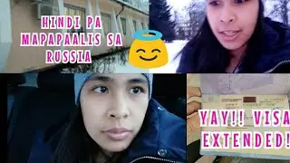 Yay Extended na uli ang visa + Pinick-up ang passport sa ImmigrationOffice | Filipina-Russian Couple