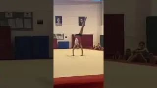 Ma comp&eacute;tition de gym au sol !