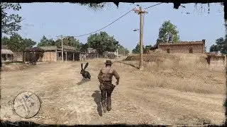Red Dead Redemption  Hunting Rabbits and Coyotes Mission/ XBOX X Enhanced Gameplay
