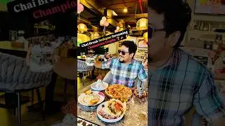New Outlet of Chai Break in Sodepur with Live Streaming of Champions Trophy 🏆 🏏 #Shorts #FoodZpah