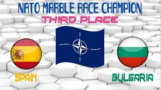NATO Marbles Race Championship : Third Place Spain vs Bulgaria #marblerace #whowillwin #thirdplace