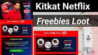 Netflix Kitkat Freebies Loot || Netflix Gives you Free merchandise || Free shopping offers today ||