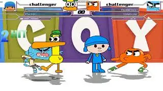 pocoyo  pato vs gumball darwin