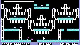 Lode Runner (1983) DOS PC Game CGA Graphics