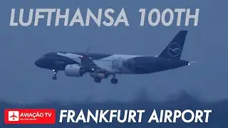 Lufthansa 100th Anniversary Fleet - Airbus A320neo D-AING - Frankfurt Airport