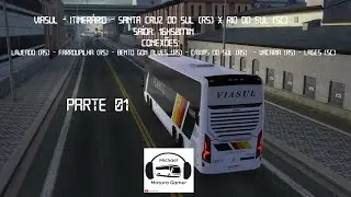 ETS 2 MOD BUS | Viasul | Santa Cruz do Sul (RS) x Rio do Sul (SC) | Mapa EAA| Parte 01