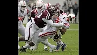 Daylon Mack DT#34 Texas A&M Aggies vs Ole Miss 2018