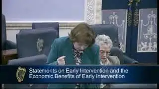 Senator Jillian van Turnhout - Early Intervention and Economic Benefits: Statements