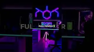 This setup is crazy🤯 #gamersetup #setup #gamingpc #rgb #monitor #gamingsetupinspo
