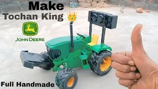 Making John Deere Tractor 🚜🚜 Power ka asli King 👑 #tractor #@A.kmakermodel 