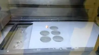 EOS Metal Sintering in Action : The printing process