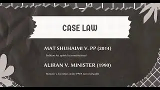 Freedom of Speech in Malaysia (Introduction to Malaysian Constitution)