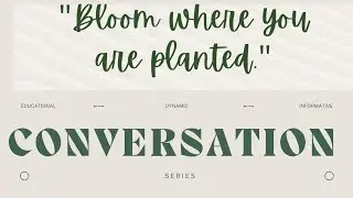 Conversation Series 💘💕💘