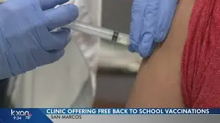 Hays County Health Dept. offering free vaccinations all week