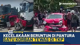 Tragis! Kecelakaan Beruntun di Jalur Pantura, 6 Kendaraan Ringsek dan 1 Korban Tewas | NTV MORNING