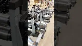 Custom Trim Roll Forming Machines (Fascia Panel, J-channel, Ridge Cap) Part 1 - 0107 #shorts #usa