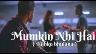 Mumkin nahin Hai tujhko bhulana#reward #sad #song @Lofi Queen sad song