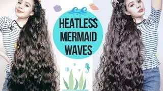 Heatless Voluminous Mermaid Waves! Beautyklove