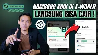 Cara MINING  AI-Agent  di Aplikasi X-WORLD, Auto Cuan Setiap Hari🤩
