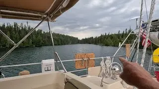 Sailing Lake Superior - Willard Island to Isle Royale
