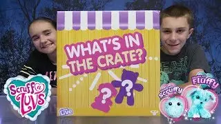 What's in the Crate! NEW Scruffaluvs Families Surprise Plush!!