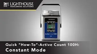 ActiveCount100H Air Sampler {1/8} - Constant Sampling (How to)
