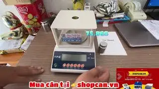 Hướng dẫn hiệu chuẩn 'calibration' c&acirc;n điện tử TPS DS1202 1200g - SHOP C&Acirc;N ĐIỆN TỬ