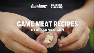 Game Meat Recipes | Stuffed Venison with Hardcore Carnivore