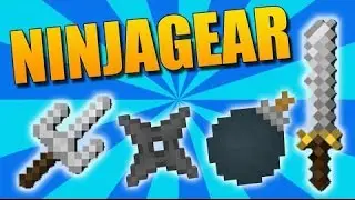 Обзор на крутой мод (NINJAGEAR) !!!!!
