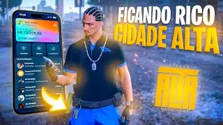 Ficando RICO sendo MEC&Acirc;NICO no CIDADE ALTA! GTA RP - FIVEM