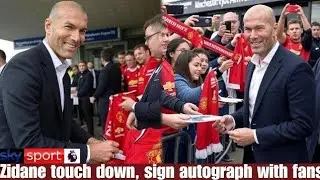 ZIDANE FEVER EXPLODES IN MANCHESTER! FANS GO WILD AS LEGENDARY ICON SET TO TAKE OVER OLD TRAFFORD. 