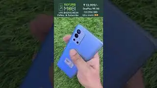 OnePlus 9R 5G (12/256 GB) Full Kit + Ultra Watch Free 😍😍