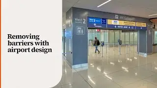 Removing barriers with airport design