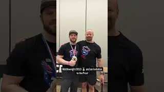 1st Place GOLD &bull; Men's Open Middleweight Div #armlifting #gripstrength #competition #arnoldclassic