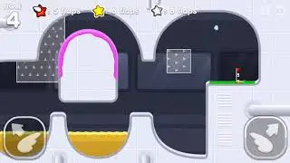 Flappy Golf 2 GRAVITY LAB HOLE 1-9 Superstar Walkthrough