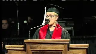 Commencement 2014 &mdash; Student Speaker Janine Henry