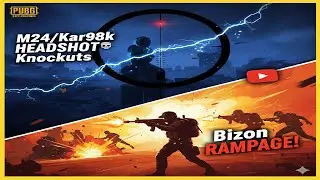 M24/Kar98k God Shots! 🤯 Knockouts & Bizon Rampage | 11 MIN BEST PUBG Highlights Montage