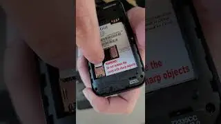 Nubia Cymbal 2 - How to Insert SIM Card