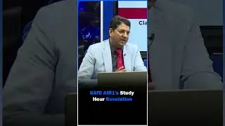 GATE AIR1's Study Hour Revelation😱