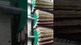 Wood finishing cylinder Tampico brush roller for woodworking sanding stain wiping dust cleaning